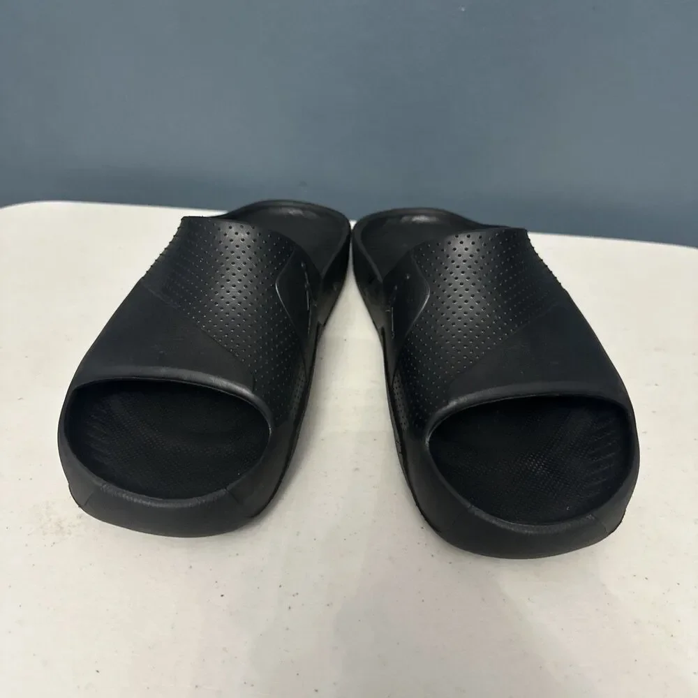 Nike Air Jordan Post Slide Sandals Black Mens Size 7